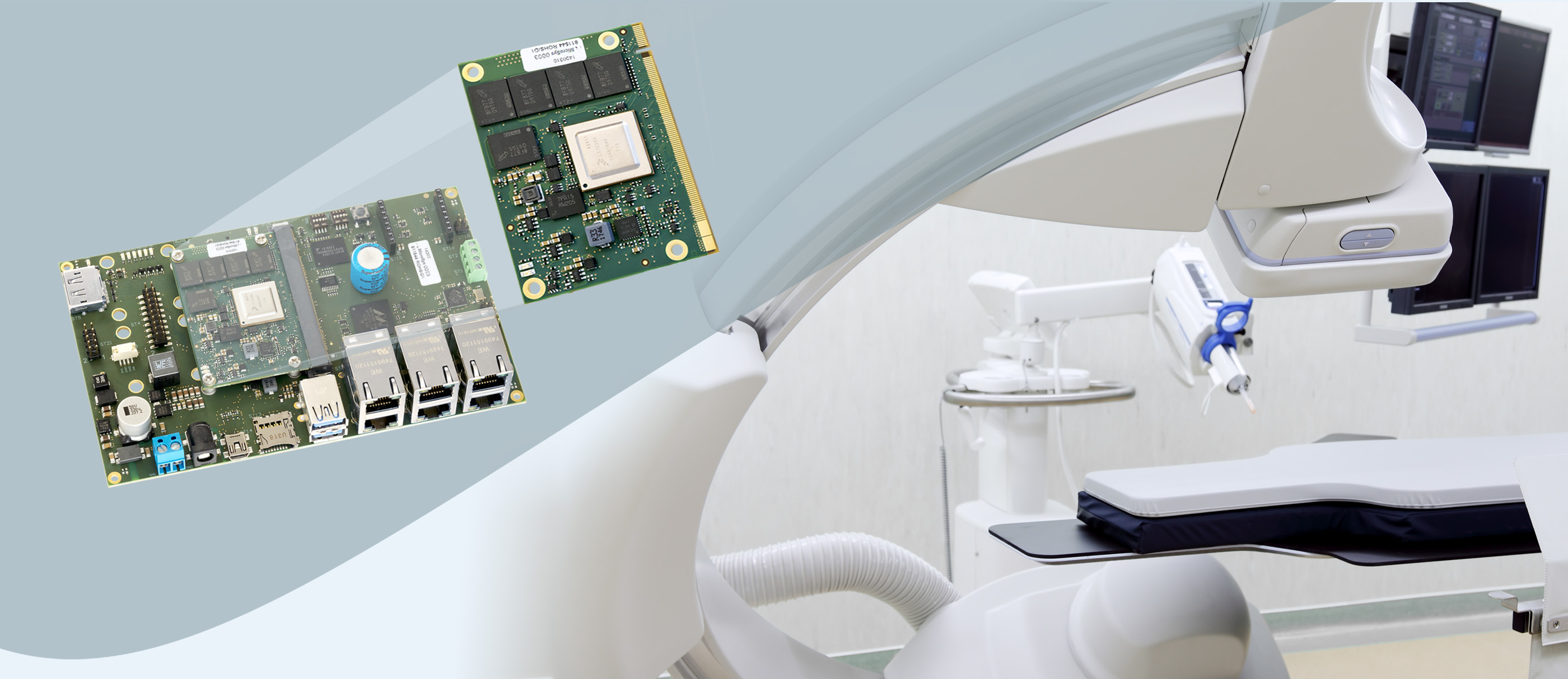 MicroSys has developed a modular single-board computer that is used as a central control unit for magnetic resonance imaging to ensure rapid imaging.