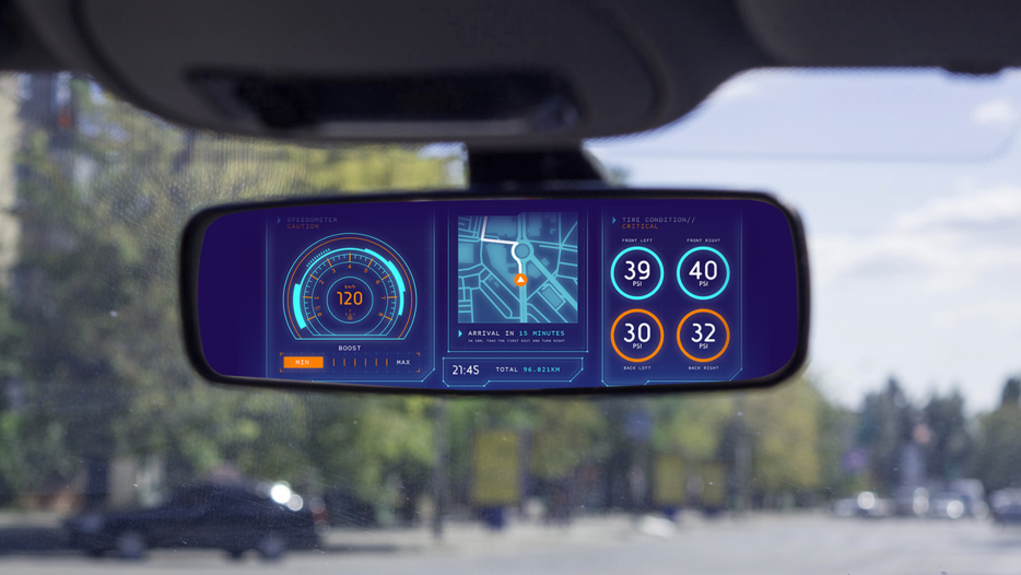 Typical AI applications in vehicle networks: Smart Rear View Mirrors