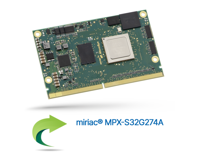 With the miriac® MPX-S32G274A vehicle network system-on-module (SoM) based on NXP®’s S32G2 processor, MicroSys Electronics created a custom solution for integrating Liebherr Mining equipment with the Internet of Things.