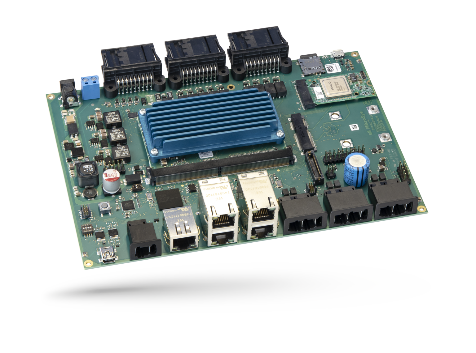 miriac® AIP-S32G274A – Second application-ready building block based on the NXP® S32G274A vehicle network processor