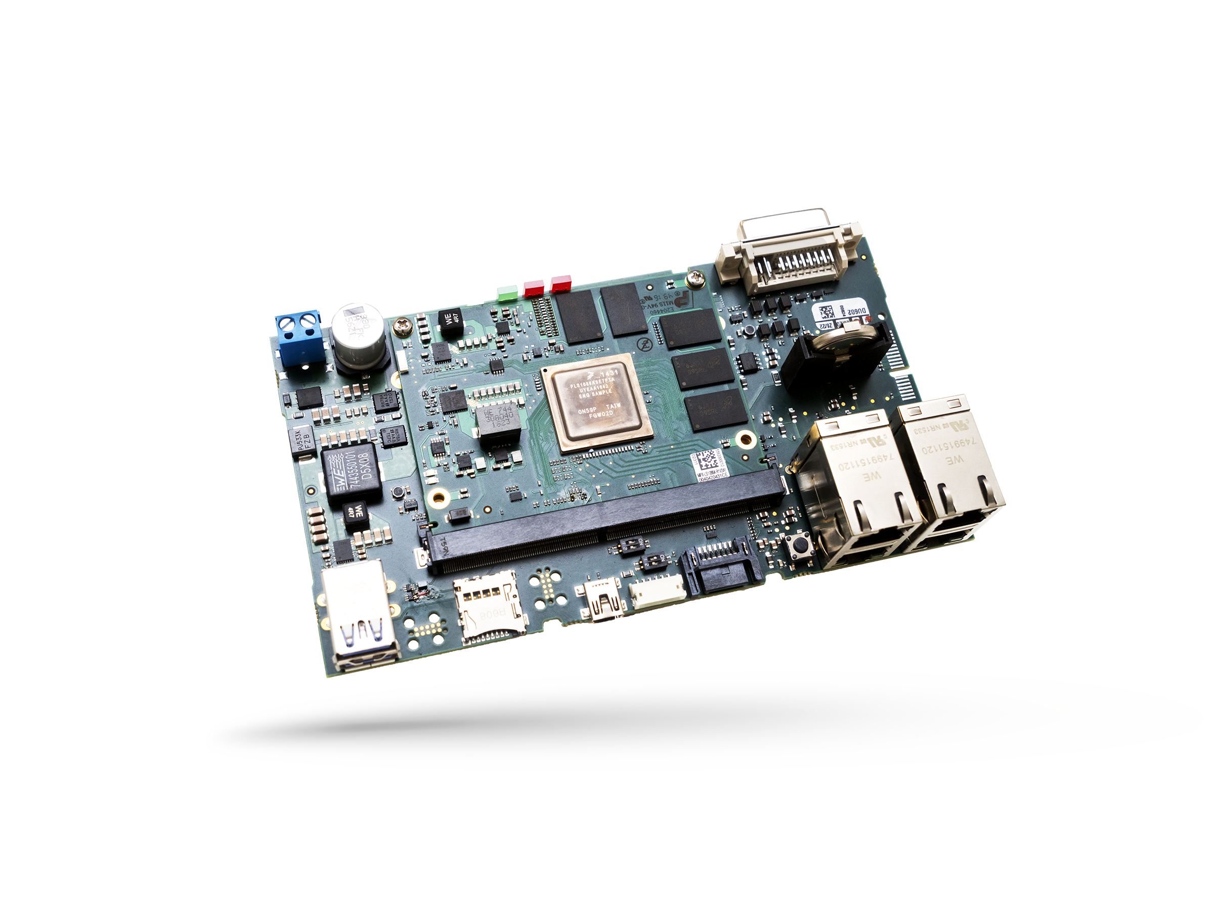 miriac® SBC-LS1088A Single Board Computer based on NXP® QorIQ® LS1088A CPU