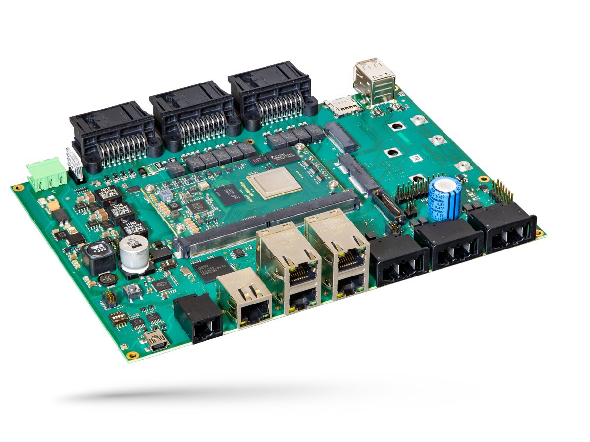 miriac® SBC-S32G399A NXP® S32G399A processor based SBCs for vehicle network computing