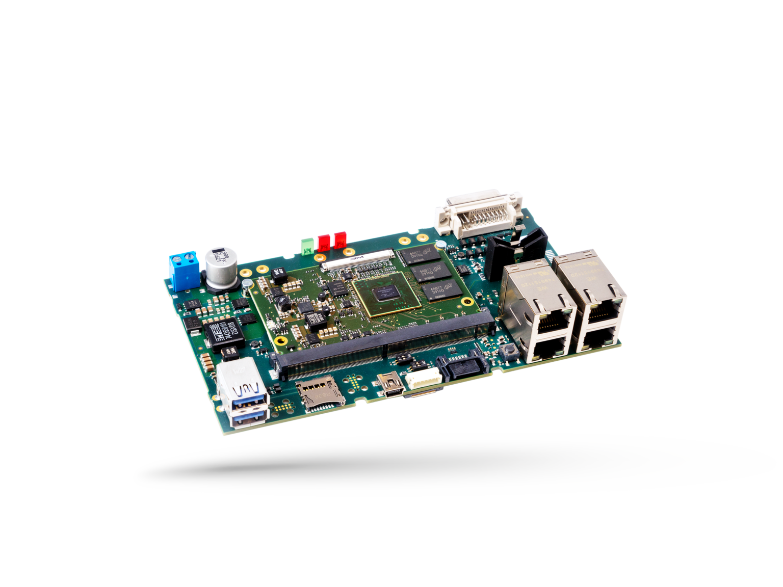 miriac® SBC-LS1043A Single Board Computer based on NXP® QorIQ® LS1043A