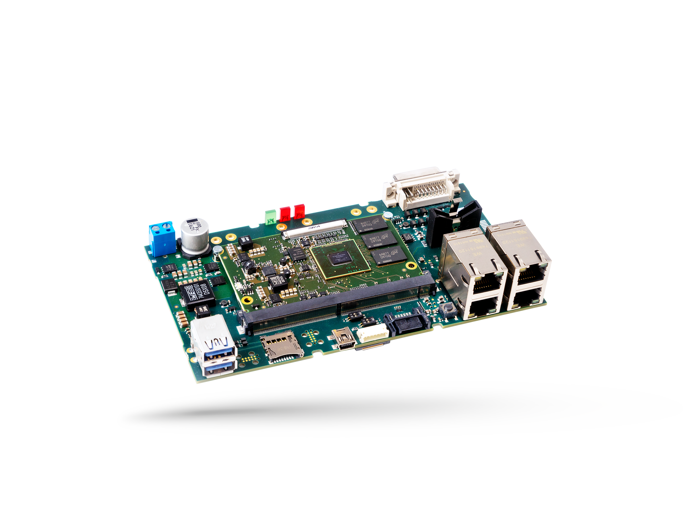 miriac® SBC-LS1043A Single Board Computer based on NXP® QorIQ® LS1043A