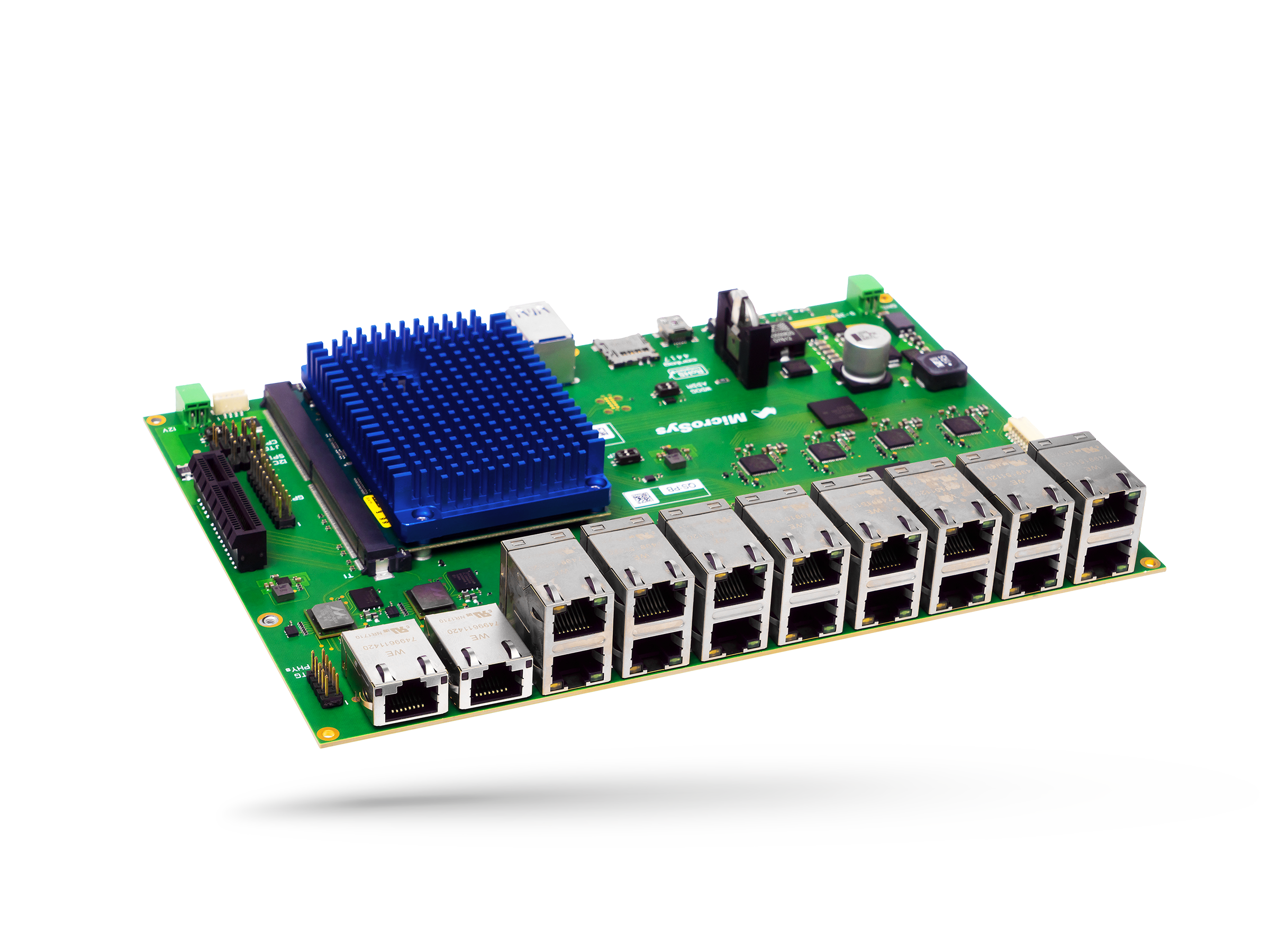 miriac® SBC-LS1046A-TSN Single Board Computer based on NXP® QorIQ® LS1046A CPU